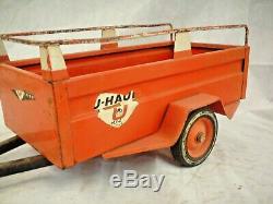Vintage U-Haul Peddle Car Trailer