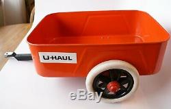 Vintage Uhaul Metal Trailer For Pedal Tractor, Uhaul Cart Wagon, Nice