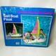 Vintage VENTURE Mariner Kids Inflatable Sail Boat Ride On Float Raft 90s NIB