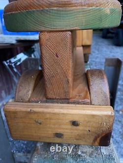 Vintage VERMONT Made Child Horse Scooter Bike Artisan Signed WILL LAST FOREVER
