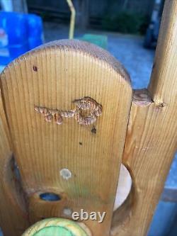 Vintage VERMONT Made Child Horse Scooter Bike Artisan Signed WILL LAST FOREVER