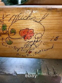 Vintage VERMONT Made Child Horse Scooter Bike Artisan Signed WILL LAST FOREVER