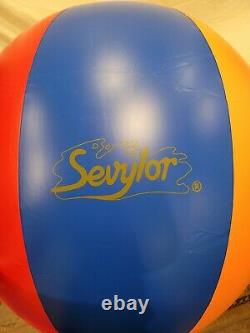 Vintage VERY RARE Giant 54 Deflated 8 Panel Sevylor Jumbo Beach Ball B9