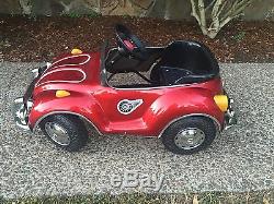 Vintage VW Beetle Junior Sportster PEDAL CAR Kids Toys Racing Volkswagen