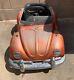 Vintage VW Beetle Metal Pedal Car