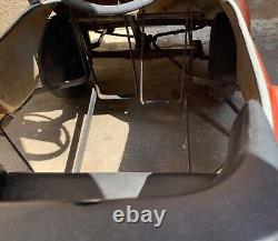 Vintage VW Beetle Metal Pedal Car