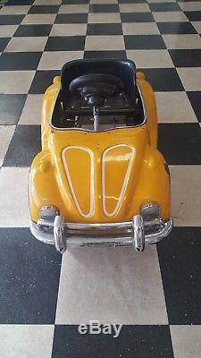 Vintage Volkswagen Bug Peddle Car