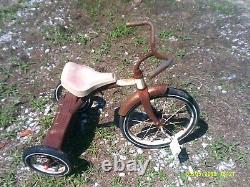 Vintage Weather Metal Child's Tricycle