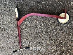 Vintage Wee Wheelers Scooter Push Style 2 Wheel Metal Red