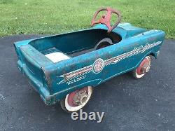 Vintage Western Flyer Radio Full Ball Bearing Sports Pedal Car