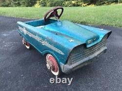 Vintage Western Flyer Radio Full Ball Bearing Sports Pedal Car