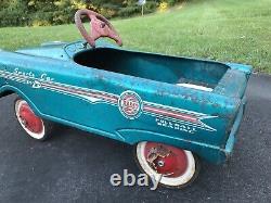 Vintage Western Flyer Radio Full Ball Bearing Sports Pedal Car