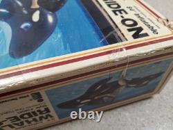 Vintage Wet Set Whale Ride On 84 Inflatable 1985 Orca Pool Float #58561 Intex