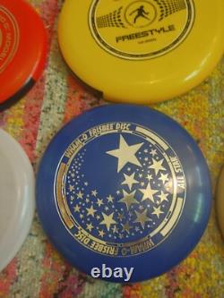 Vintage Wham O And More Frisbee Lot