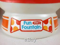 Vintage Wham-O Fun Fountain CLOWN HAT SPRINKLER SUMMER FLOATING HAT in Box