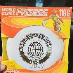 Vintage Wham-o 1976 Frisbee Brand New Factory Sealed World Class Frisbee 119 G