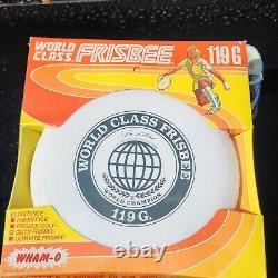 Vintage Wham-o 1976 Frisbee Brand New Factory Sealed World Class Frisbee 119 G