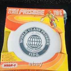 Vintage Wham-o 1976 Frisbee Brand New Factory Sealed World Class Frisbee 119 G