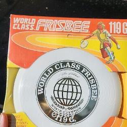 Vintage Wham-o 1976 Frisbee Brand New Factory Sealed World Class Frisbee 119 G