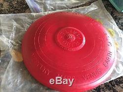 Vintage Wham-o Frisbee Pluto Platter Flying Saucer new in Package 1950s