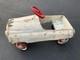 Vintage White 1950's Murray Champion Pedal Car