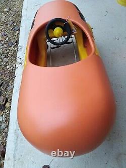 Vintage Wiener Pedal Car, few Scratches, All Plastic, good Condition