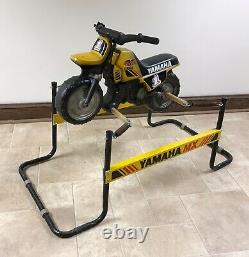 Vintage Yamaha MX Dirt Bike Childs Ride-on Hobby Horse Motorcycle (rare Item!)