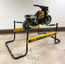 Vintage Yamaha MX Dirt Bike Childs Ride-on Hobby Horse Motorcycle (rare Item!)