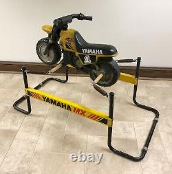 Vintage Yamaha MX Dirt Bike Childs Ride-on Hobby Horse Motorcycle (rare Item!)