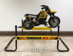 Vintage Yamaha MX Dirt Bike Childs Ride-on Hobby Horse Motorcycle (rare Item!)