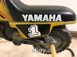 Vintage Yamaha MX Dirt Bike Childs Ride-on Hobby Horse Motorcycle (rare Item!)
