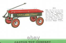 Vintage Yankee Clipper Coaster Wagon by Globe / Garton Ultra Rare