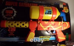 Vintage Zap It Automatic Motorized Super Saturator Water Squirt Gun RARE-FS