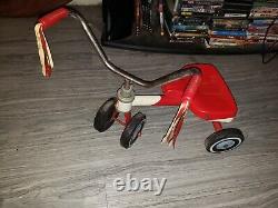 Vintage amf junior tricycle with streamers