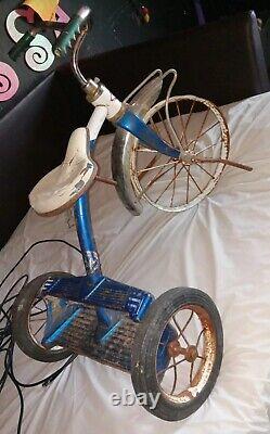 Vintage antique 2 Step tricycle