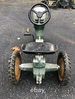 Vintage/antique John Deere Ertle #520 Pedal Tractor