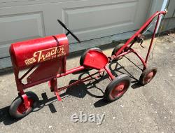 Vintage c. 1950 BMC Tractor Junior Pedal Car withTowing attachment