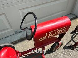 Vintage c. 1950 BMC Tractor Junior Pedal Car withTowing attachment