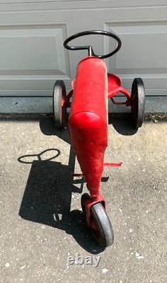 Vintage c. 1950 BMC Tractor Junior Pedal Car withTowing attachment