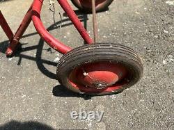 Vintage c. 1950 BMC Tractor Junior Pedal Car withTowing attachment