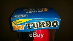 Vintage mega rare official nerf turbo football 1989 parker brothers (new in box)