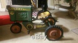 Vintage murray toy pedal tractor