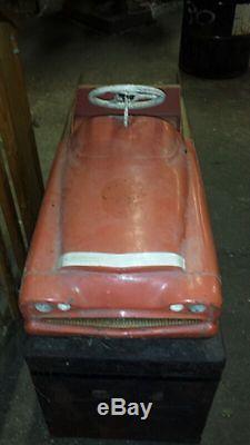 Vintage pedal car
