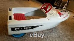 Vintage pedal car. Jolly Roger Pedal Boat