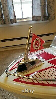 Vintage pedal car. Jolly Roger Pedal Boat