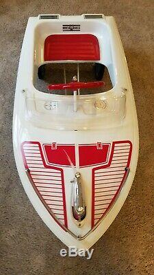 Vintage pedal car. Jolly Roger Pedal Boat