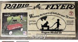 Vintage radio flyer wagon model 90
