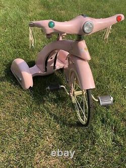 Vintage sky king tricycle pink
