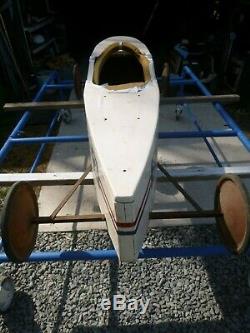 Vintage soap box derby racer