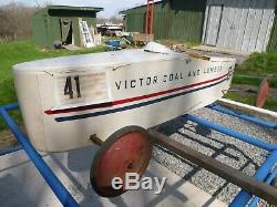 Vintage soap box derby racer